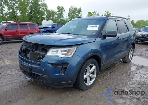 2018 Ford Explorer z USA, uszkodzony, nr VIN 1FM5K7B86JGA77942